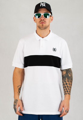 T-shirt Polo Diil Laur 2022 biało czarny