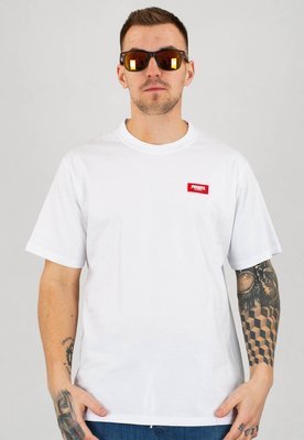 T-shirt Prosto Basic Gum biały