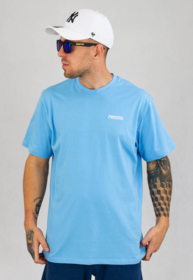 T-shirt Prosto Basick jasno niebieski