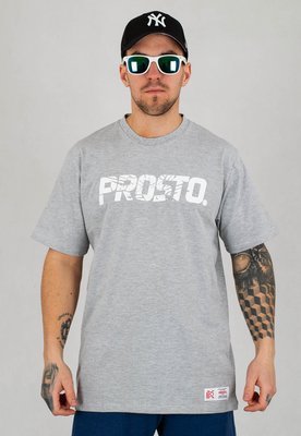 T-shirt Prosto Broken szary