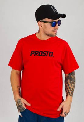 T-shirt Prosto Classic Xxi czerwony