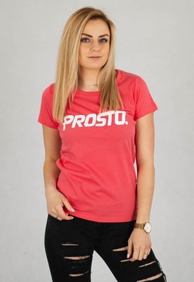 T-shirt Prosto Classic jasny czerwony