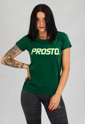 T-shirt Prosto Classy ciemno zielony