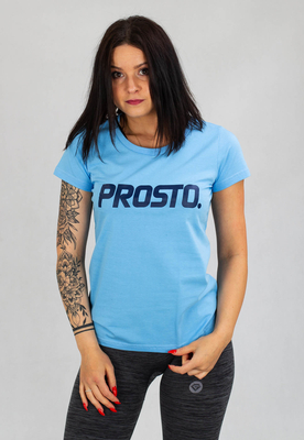 T-shirt Prosto Classy jasno niebieski