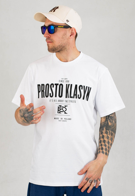 T-shirt Prosto Concre biały