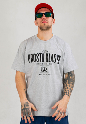 T-shirt Prosto Concre szary