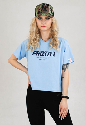 T-shirt Prosto Deny niebieski