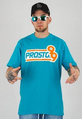 T-shirt Prosto Duke niebieski