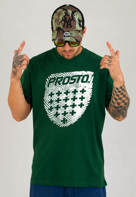 T-shirt Prosto Finger zielony