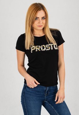 T-shirt Prosto Flo czarny
