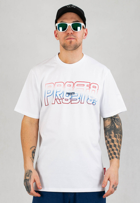 T-shirt Prosto Glance biały