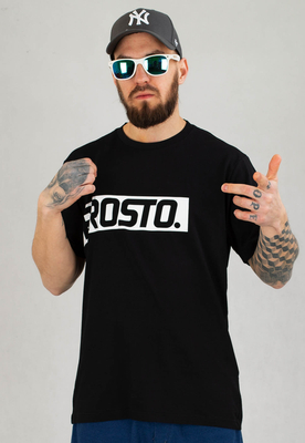 T-shirt Prosto Logstri czarny