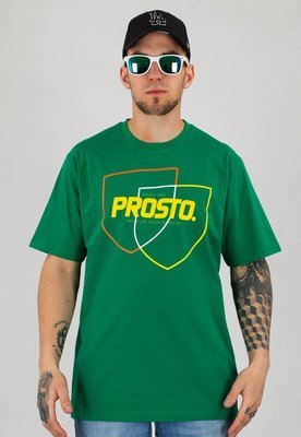 T-shirt Prosto Mast ciemno zielony