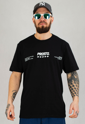 T-shirt Prosto T.C.I.O czarny