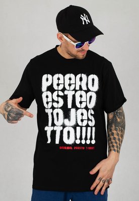 T-shirt Prosto Toesto czarny