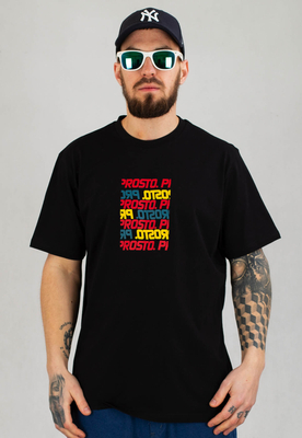 T-shirt Prosto Trafic czarny