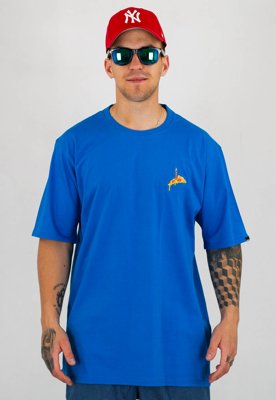 T-shirt Stoprocent Baggy P.O.P niebieski