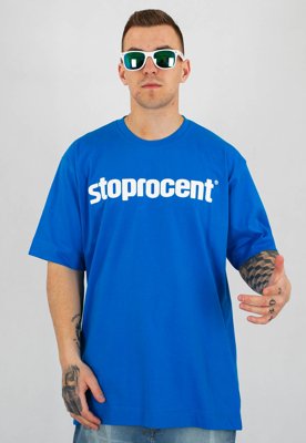T-shirt Stoprocent Baggy Simple 19 niebieski