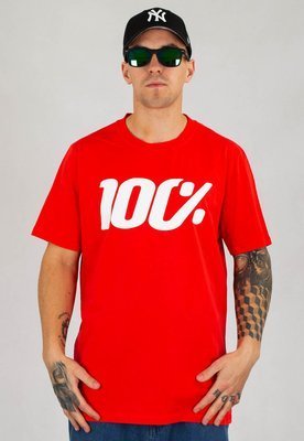T-shirt Stoprocent Big Sto czerwono biały