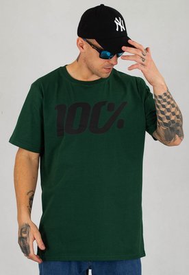 T-shirt Stoprocent Big Sto zielono czarny