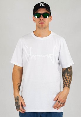T-shirt Stoprocent Big Tag biały