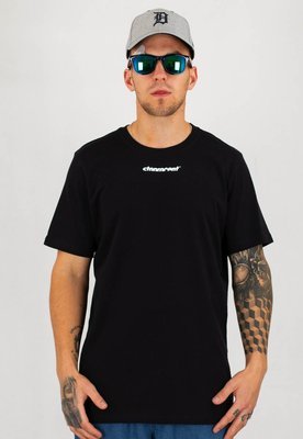 T-shirt Stoprocent Regular Simplecut czarny