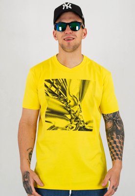T-shirt Stoprocent Slim Chromic żółty