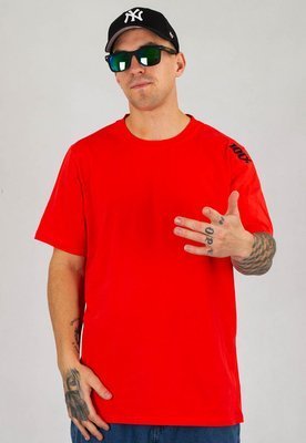 T-shirt Stoprocent Small Sto czerwono czarny