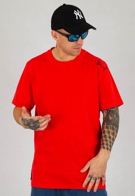 T-shirt Stoprocent Small Tag czerwono czarna