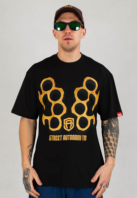 T-shirt Street Autonomy Castet 2 czarny