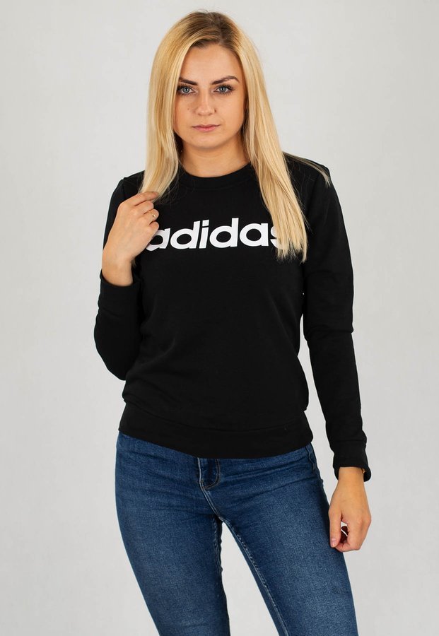 Bluza Adidas Essentials Linear Crewneck DP2363 czarna