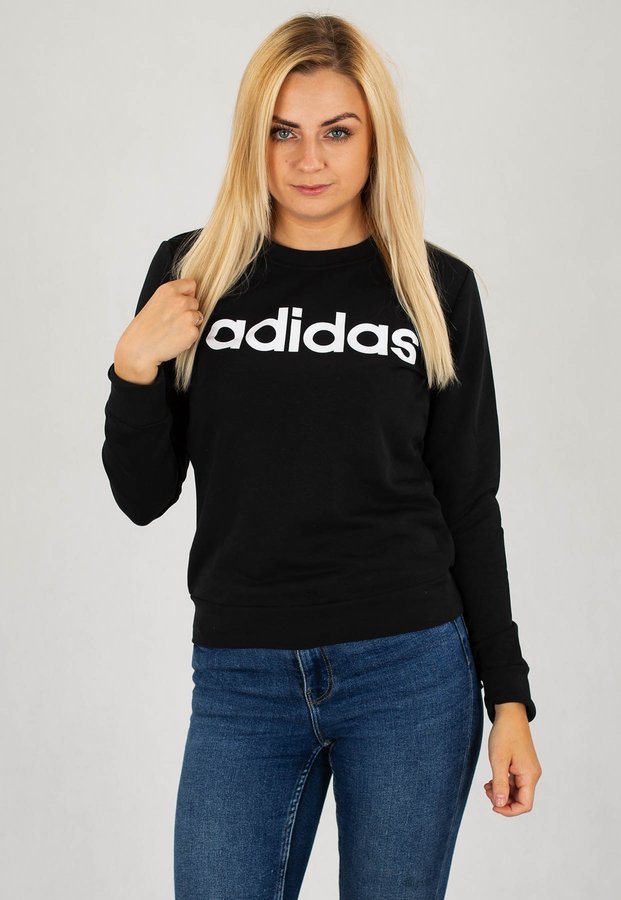 Bluza Adidas Essentials Linear Crewneck DP2363 czarna