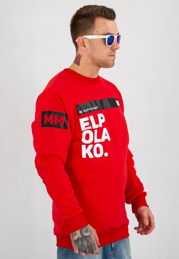 Bluza El Polako OK czerwona