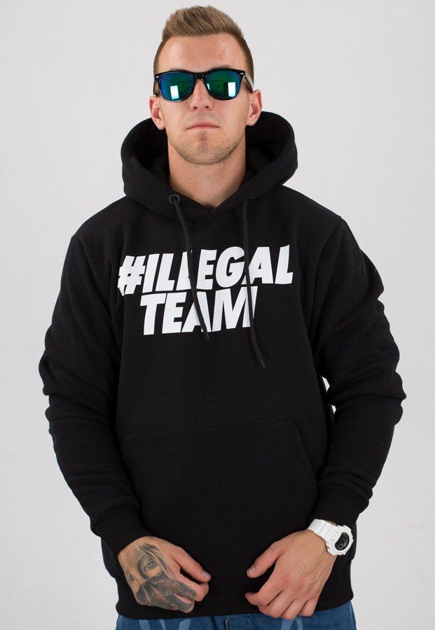 Bluza Illegal Team czarna