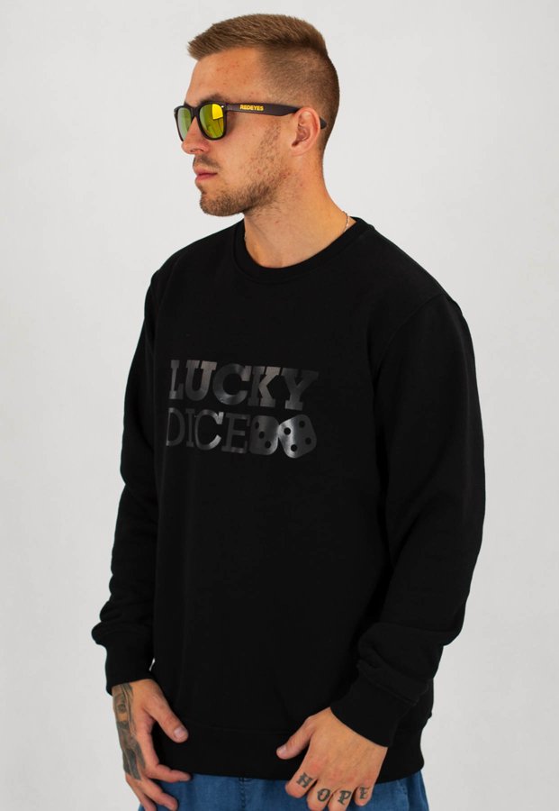 Bluza Lucky Dice Classic czarna