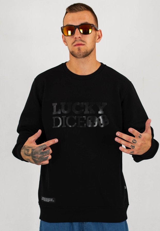 Bluza Lucky Dice Classic czarna