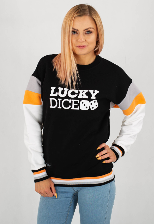 Bluza Lucky Dice Logo Colour czarna