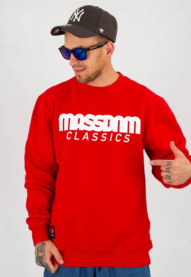 Bluza Mass Classics czerwona