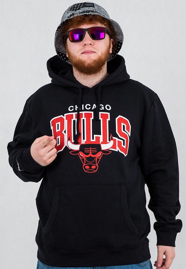Bluza Mitchell & Ness NBA Arch Chicago Bulls czarna