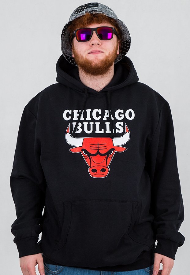 Bluza Mitchell & Ness NBA Logo Chicago Bulls czarna