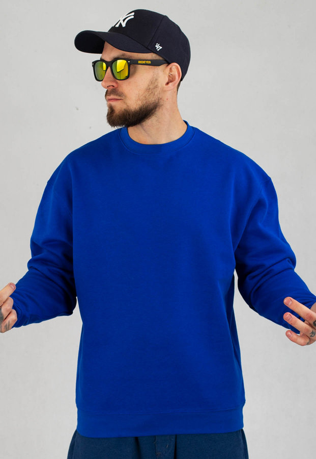 Bluza Niemaloga Crewneck niebieska