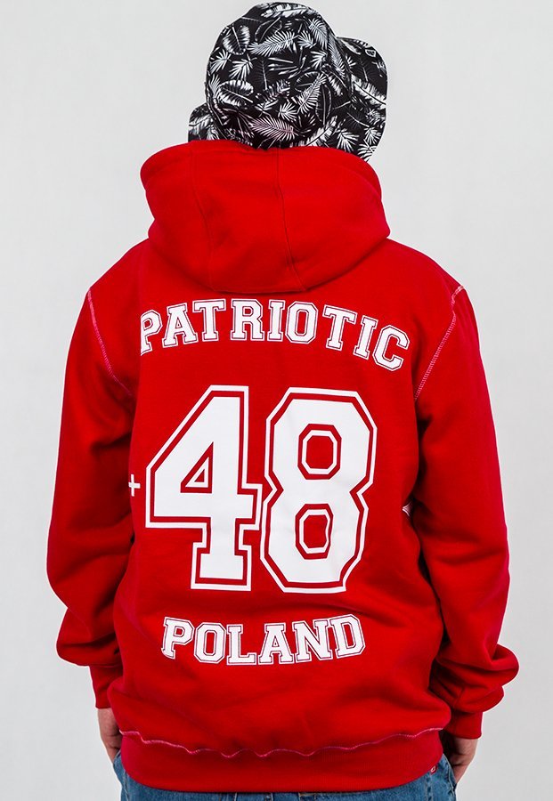 Bluza Patriotic 48 Star czerwona