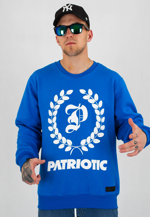 Bluza Patriotic Big Laur niebieska