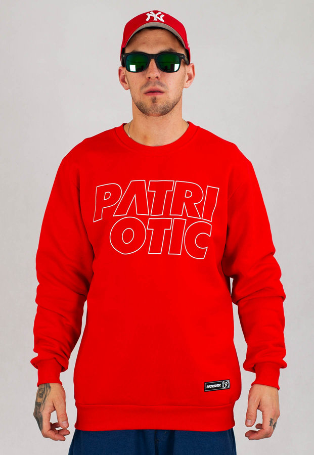 Bluza Patriotic Cls Contour czerwona