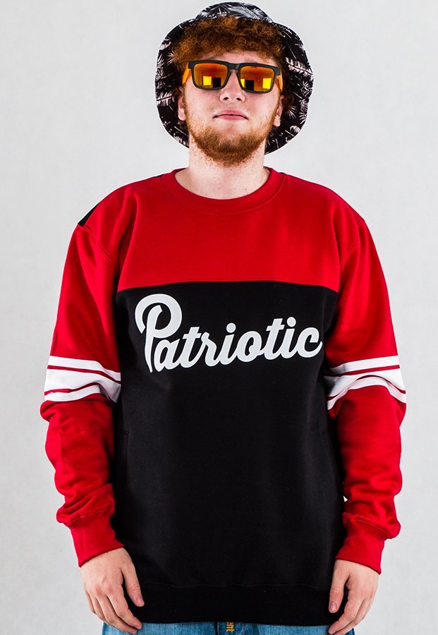 Bluza Patriotic Shoulder czerwono czarna