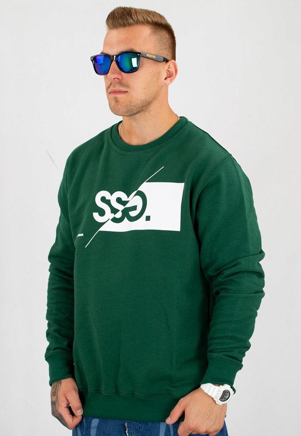 Bluza SSG New Cut Logo zielona