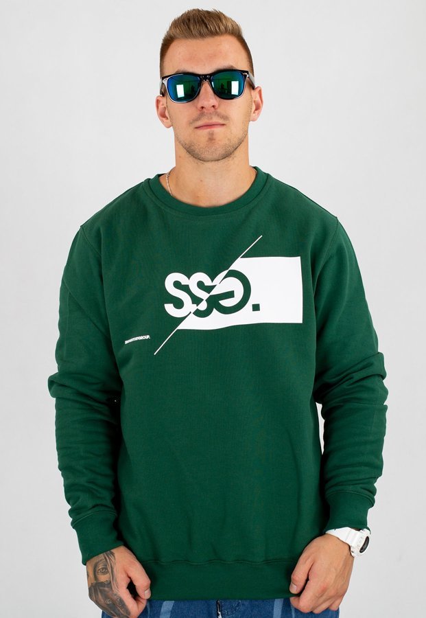 Bluza SSG New Cut Logo zielona
