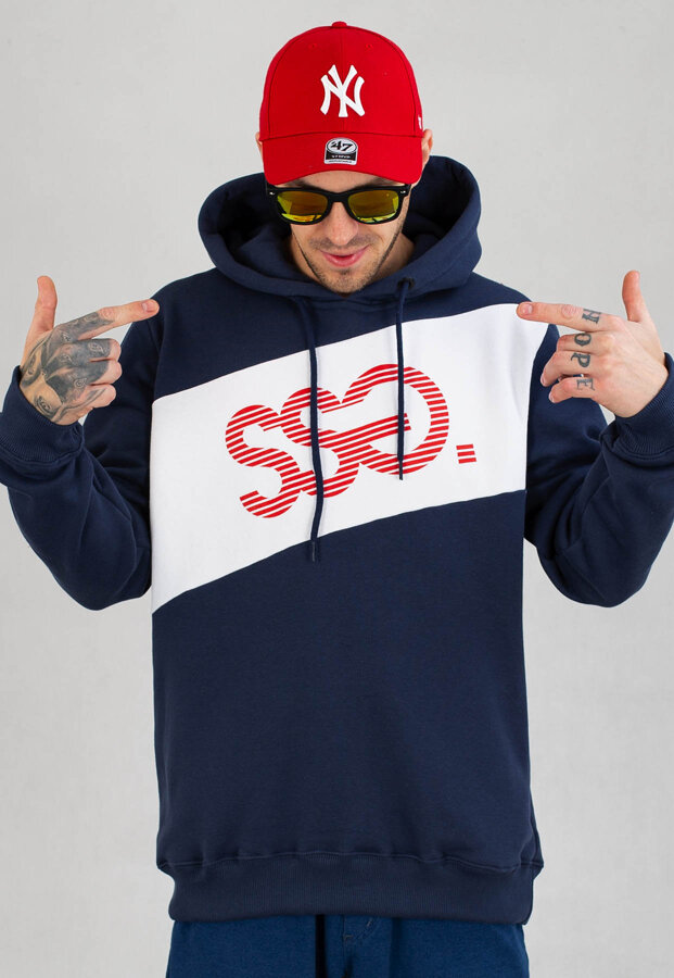 Bluza SSG Stripped Logo granatowa