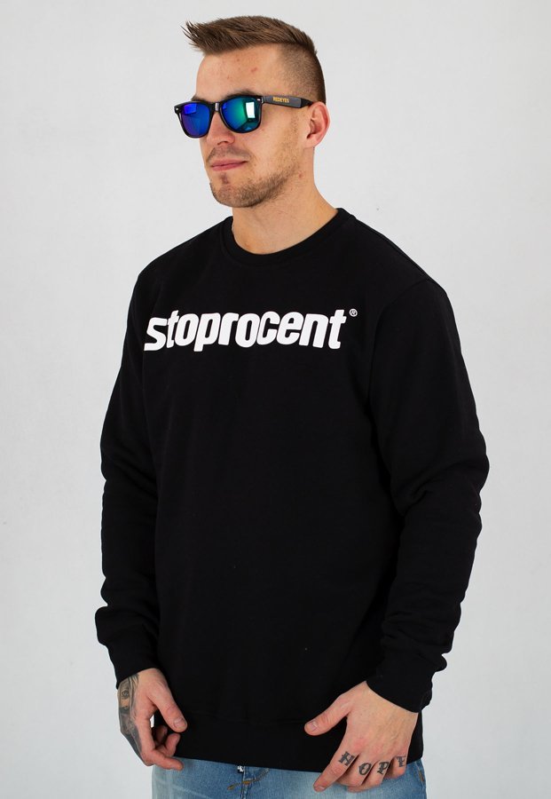 Bluza Stoprocent Classic Logo czarna