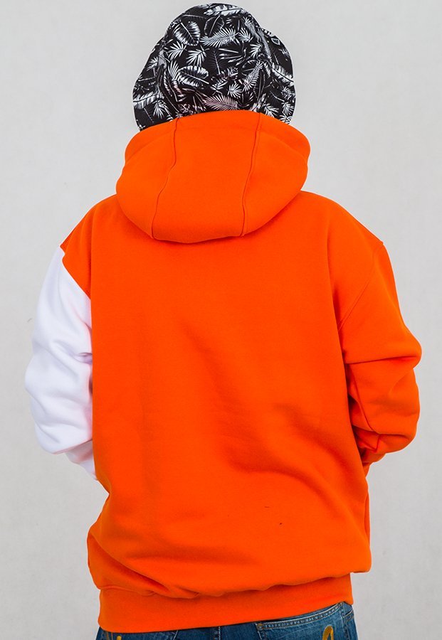 Bluza Stoprocent Simple Front pomarańczowo biała